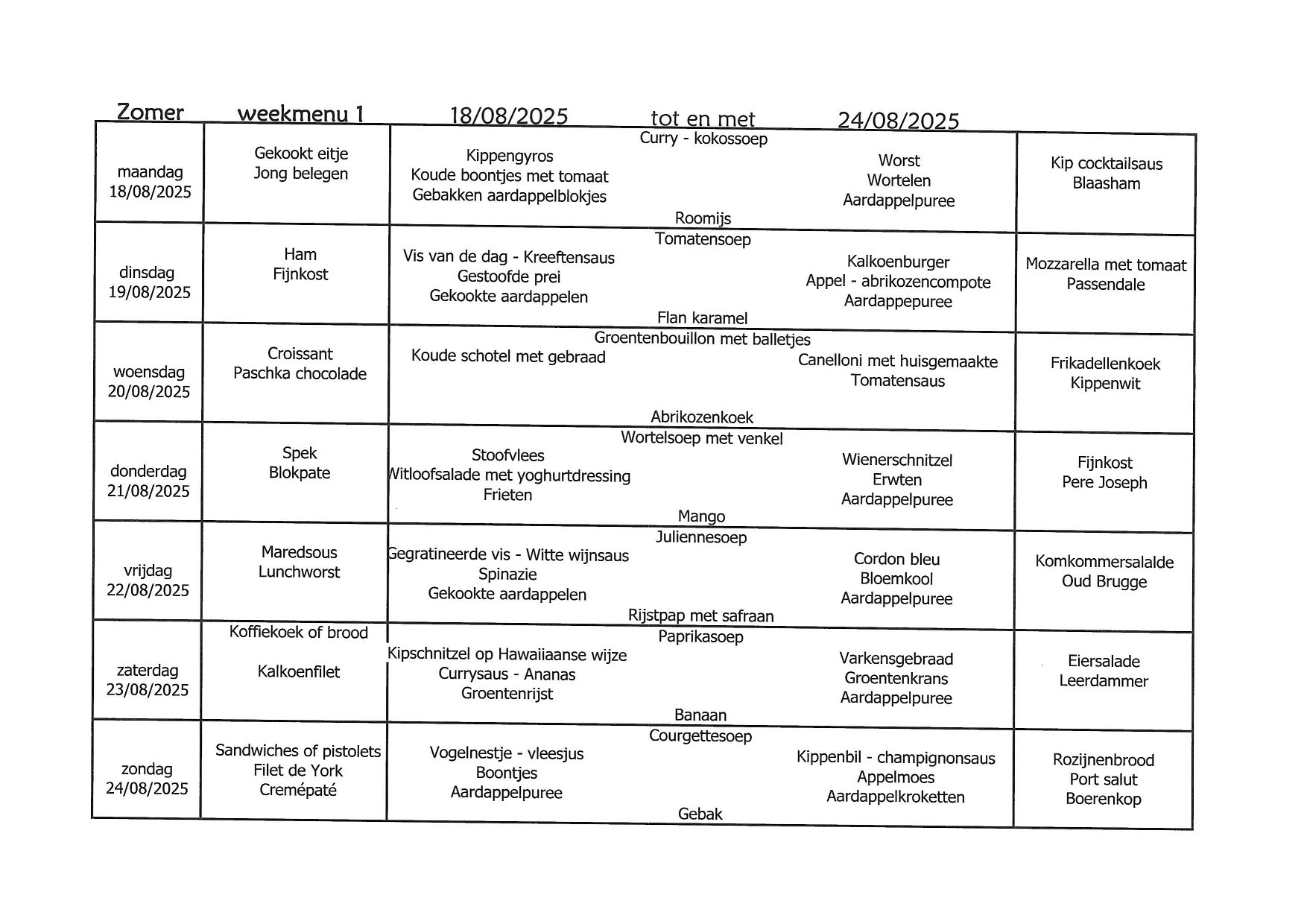 ww menu 2025 08 18